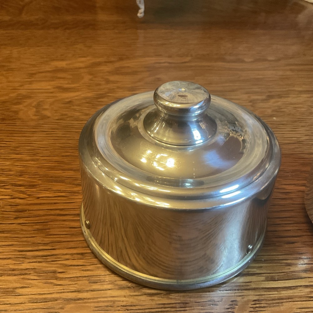 Vintage Magic Trick Aluminum Chick Pan by