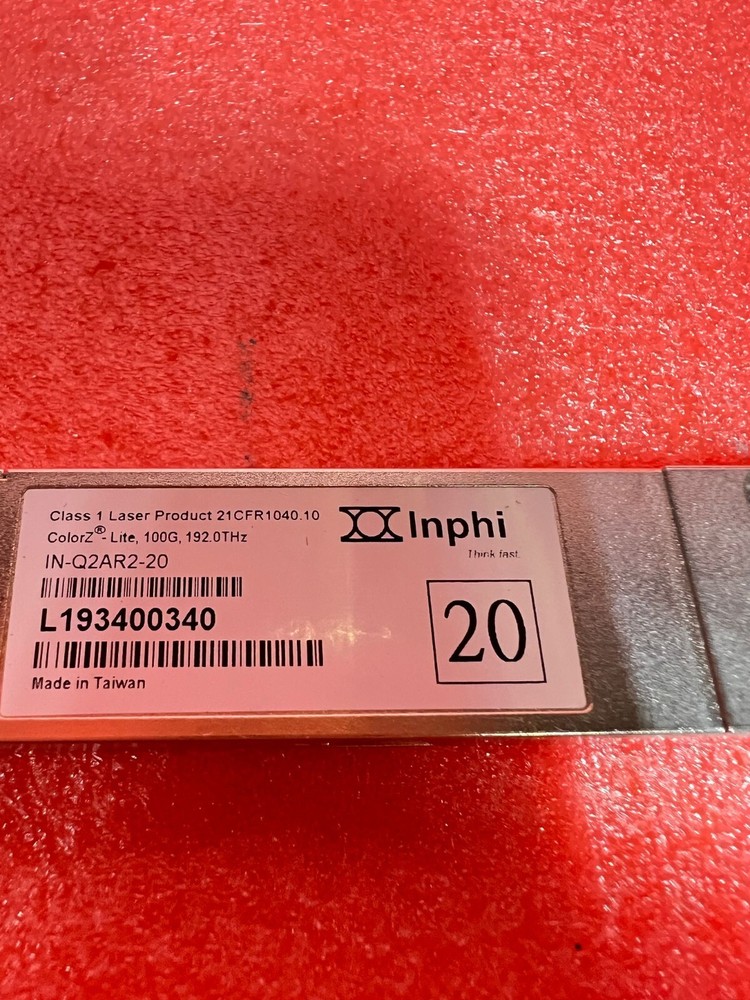 INPHI IN-Q2AR2-20 100G 192.0thz TRANSCEIVER MODULE