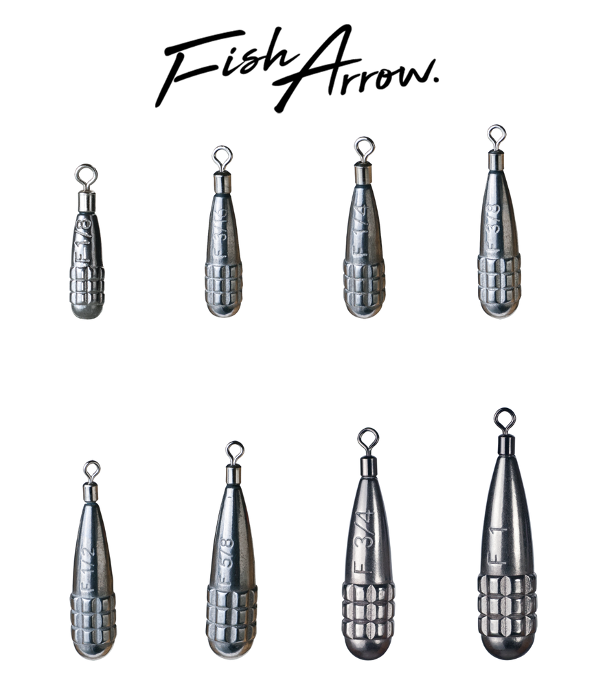 Fish Arrow Tungsten Free Rig Sinker - Select Size(s)