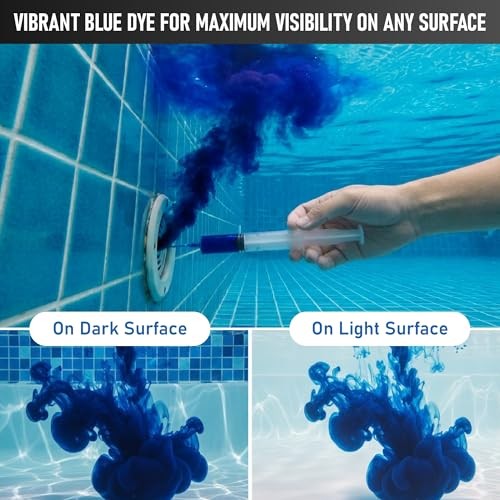 Leak Oracle Pool Detection Dye Kit – Vibrant Blue