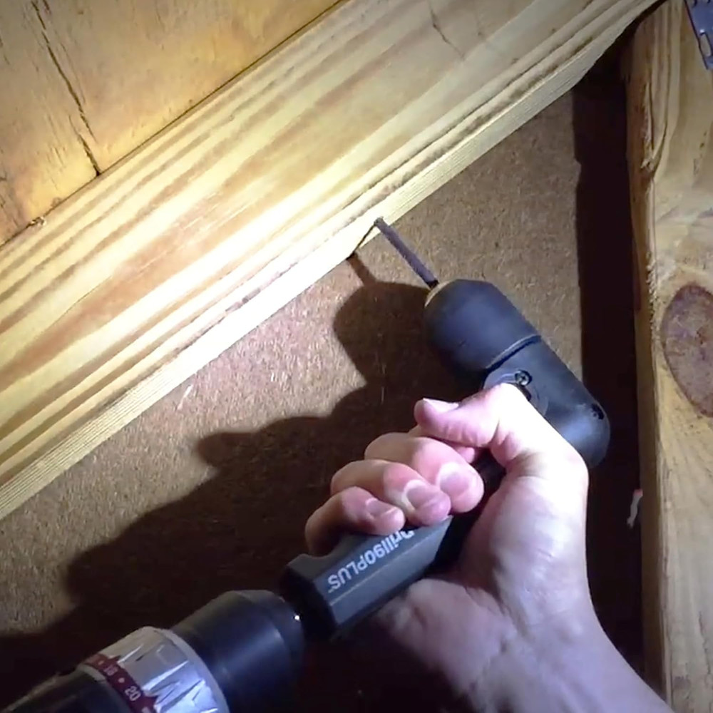 1304 Drill90Plus - Right Angle Drill Attachment,Black Red