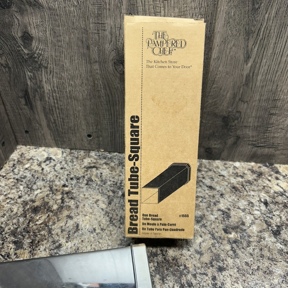 Pampered Chef Square Bread Tube, 1555 New