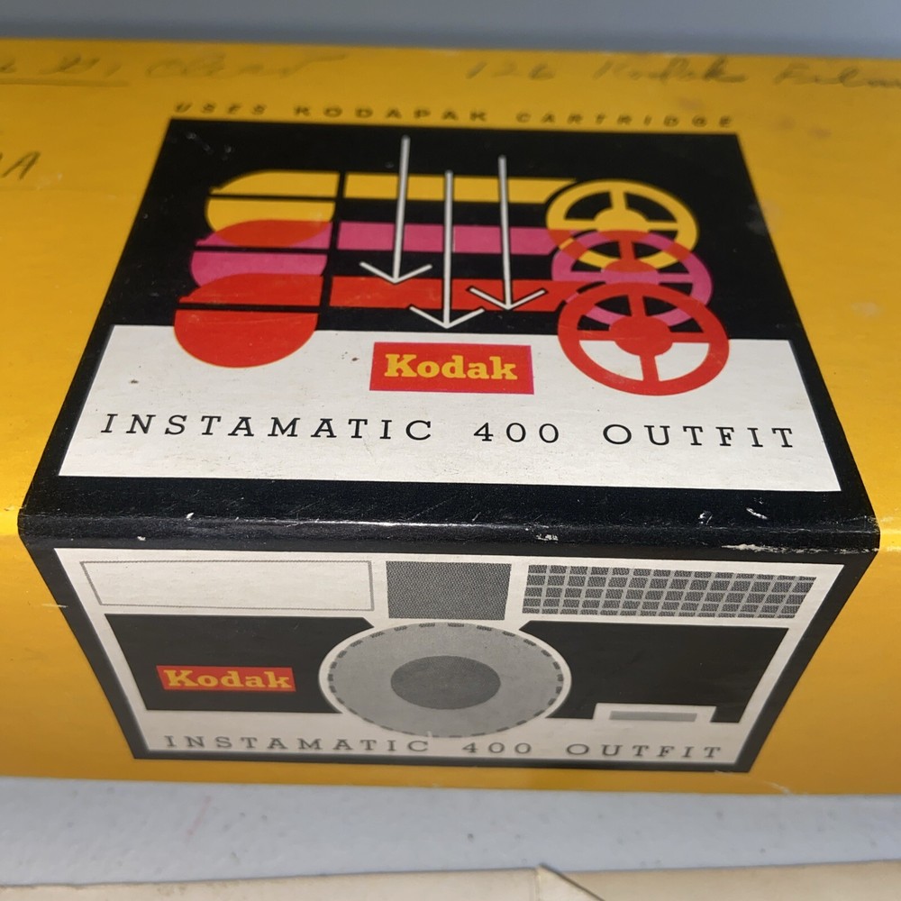 Kodak Instamatic 400 Outfit Camera - EMPTY BOX ONLY