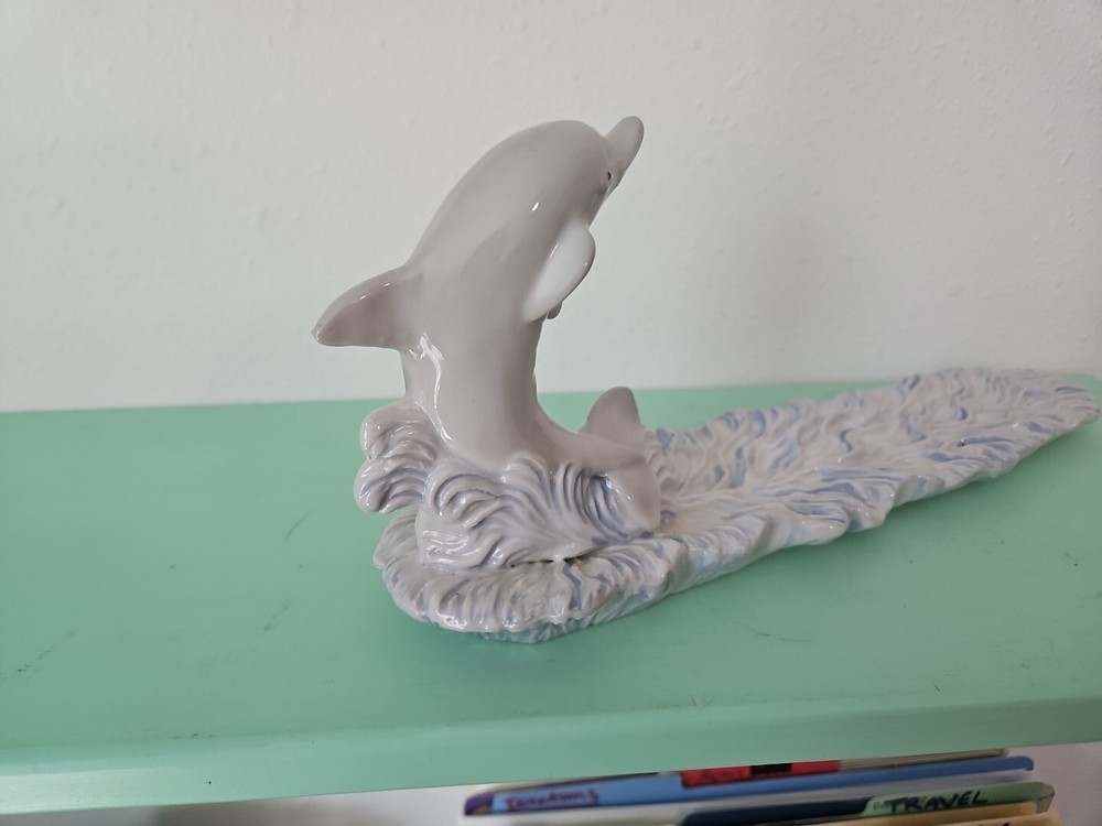 Dolphin Incense Burner, Ceramic