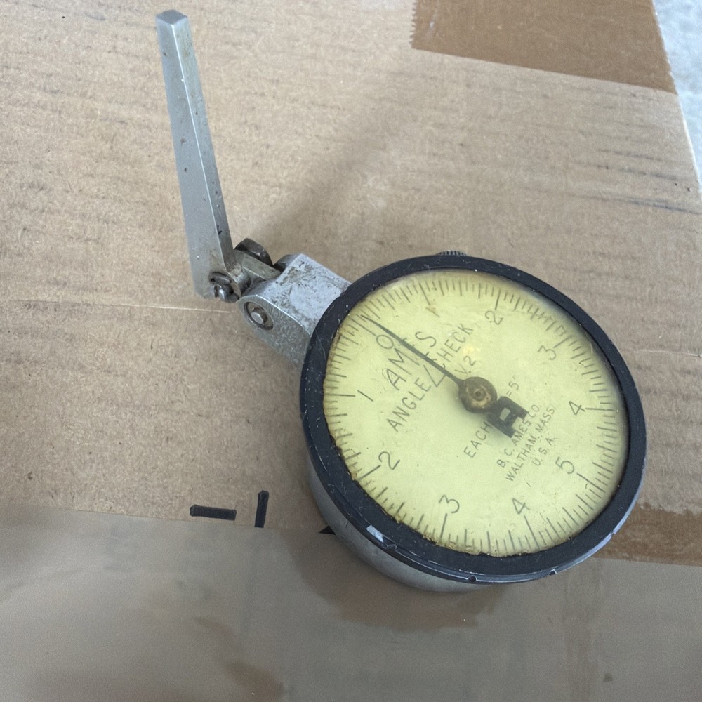 Ames Angle Check V2 Dial Indicator Gage (#22)