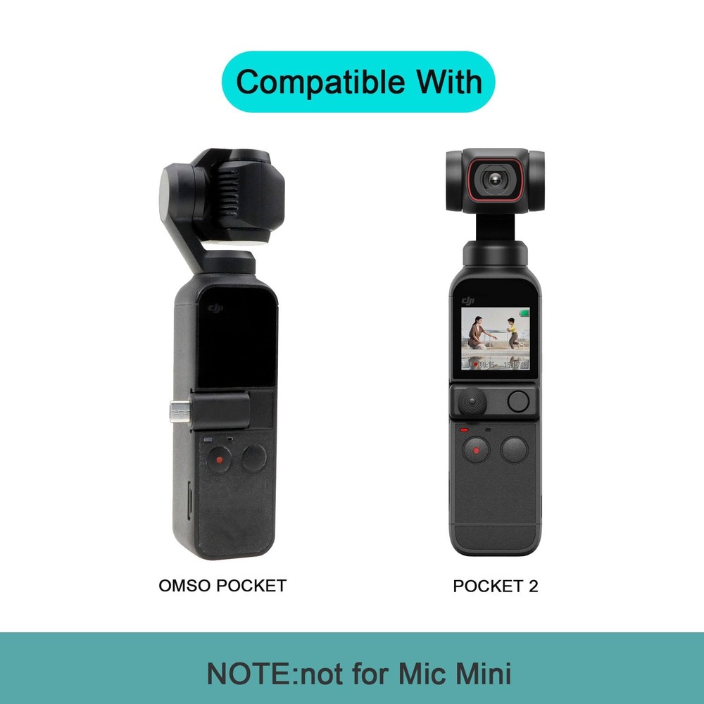 Hanatora USB-C Smartphone Adapter for DJI Pocket 2/Osmo Camera,...