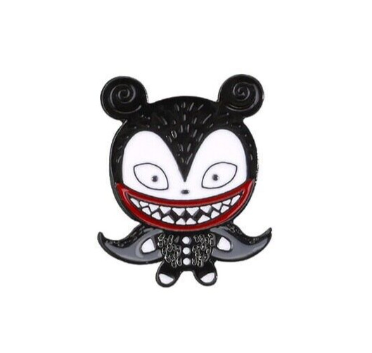 Vampire Teddy Enamel Pin