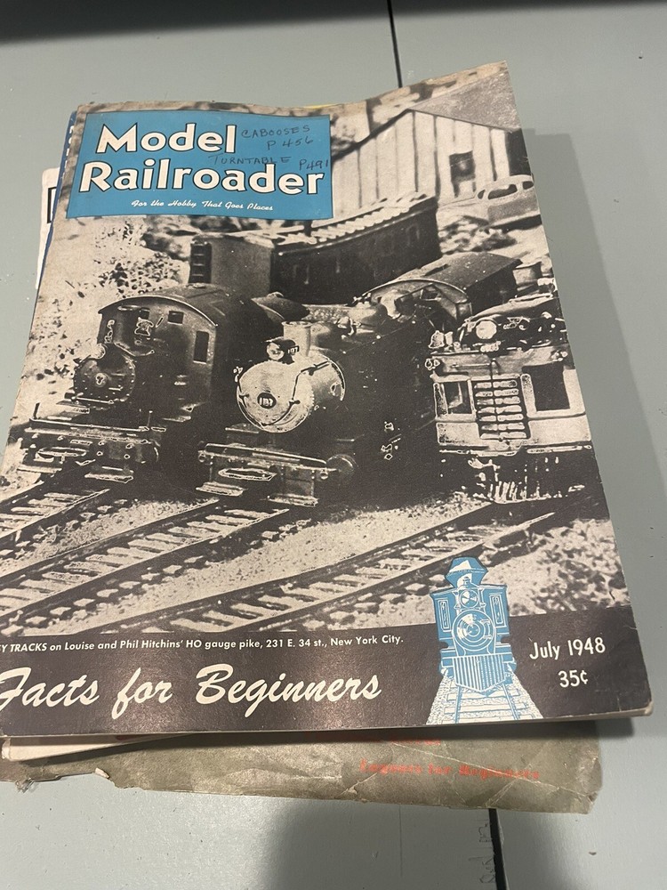 model train magazines from the 1950’s