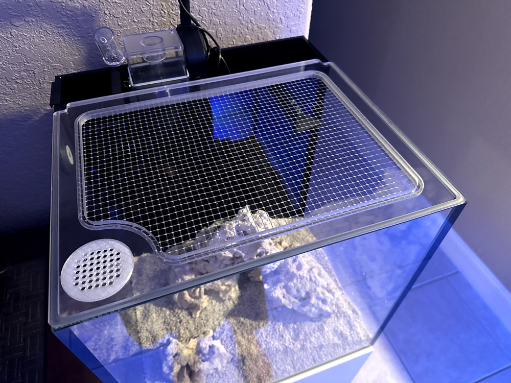 Custom Solid Polycarbonate Clear Aquarium Lid