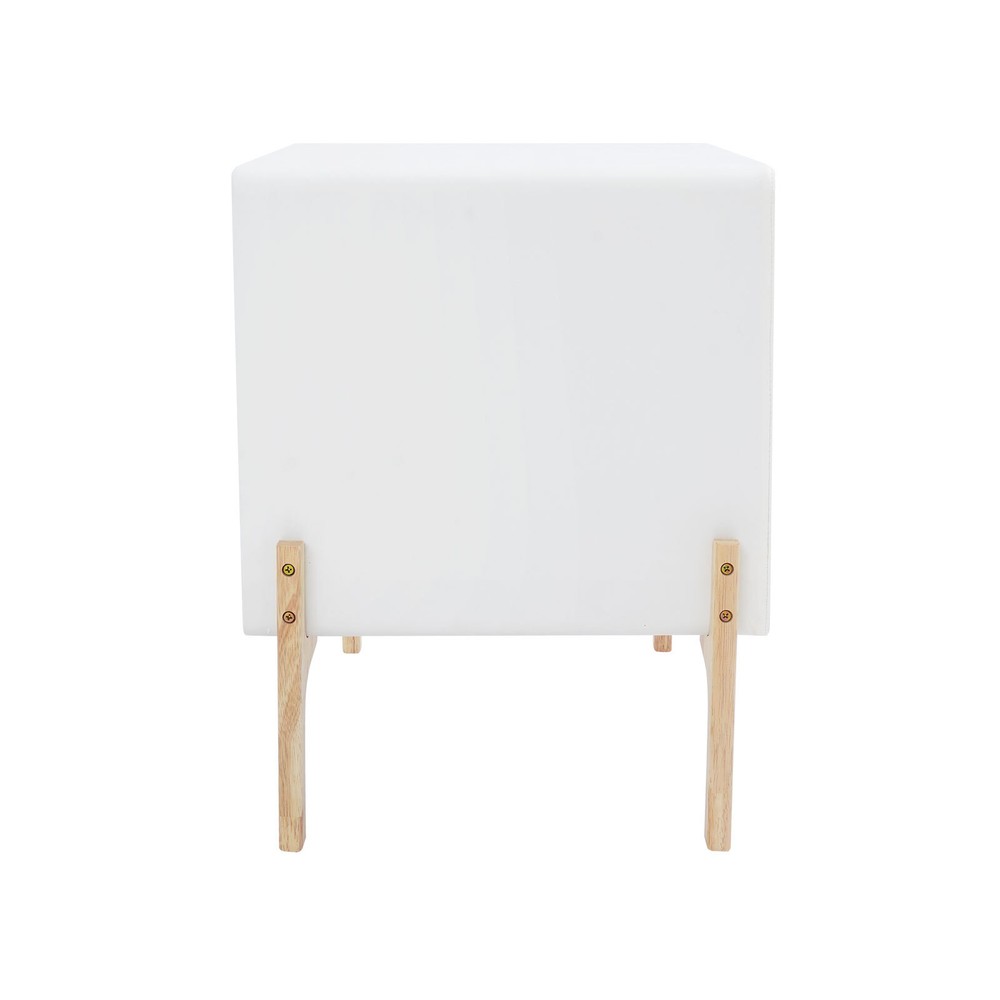 Bedside Table, Storage Bedside Table, Small Bedside Table with 2 Drawers