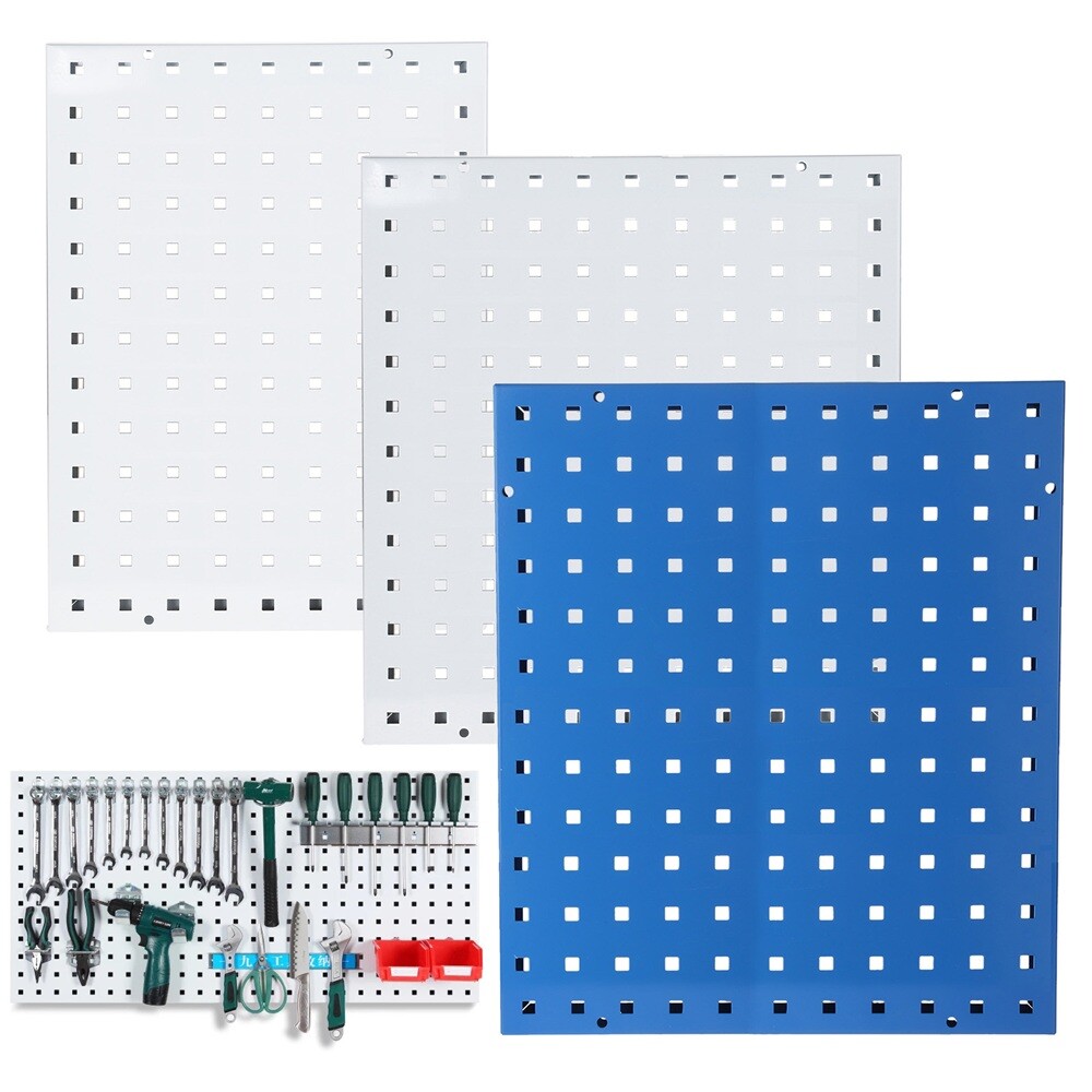 1pc Hanging Panel Wall Pegboard Organizer Shelf Display Rack Holder Tools Garage