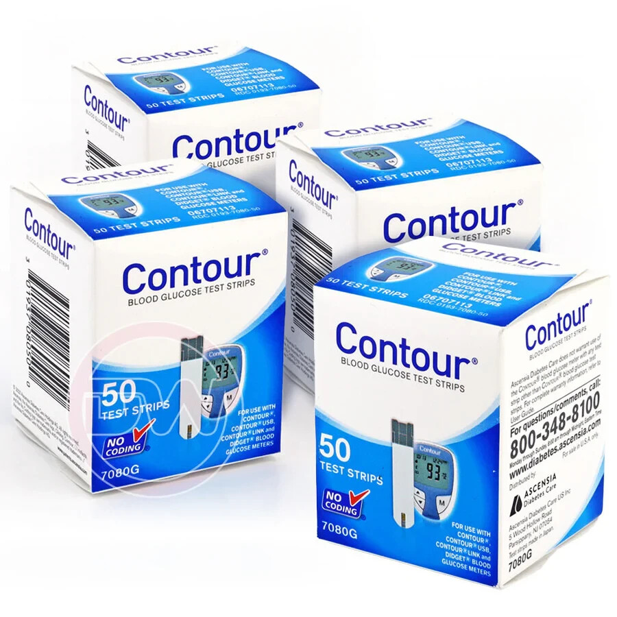 CONTOUR Blood Glucose 200 Test STRIP Code 7080