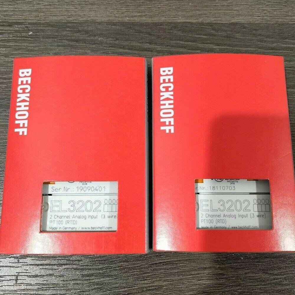New Beckhoff EL3202 EL 3202 PLC Module In Box