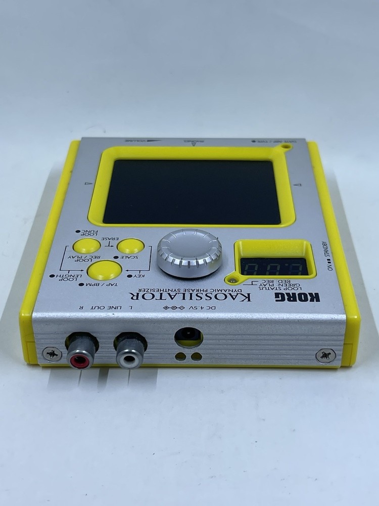 Korg Kaossilator KO-1 (KO1) Dynamic Phrase Synthesizer Touchpad Synth