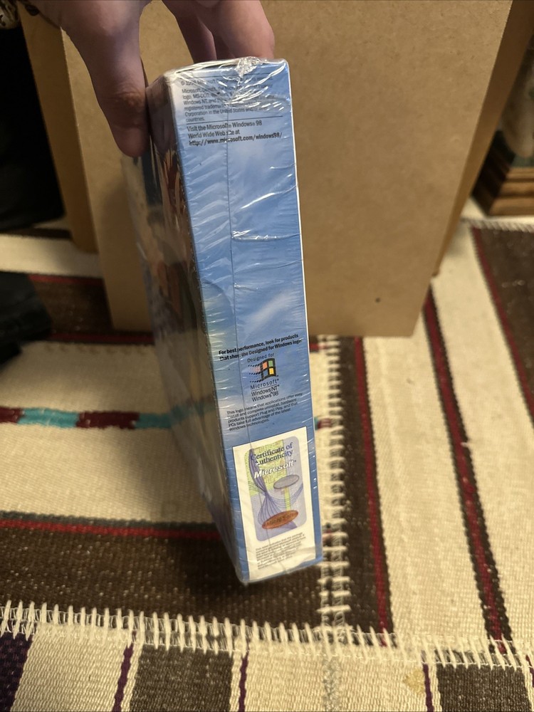 Microsoft Windows 98 New Version (Sealed Retail Box) - First Edition READ