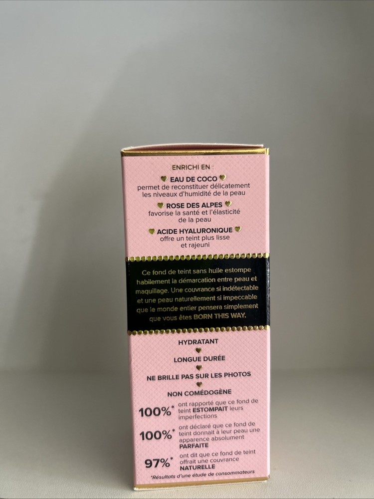 TOO FACED ~ BORN THIS WAY UNDETECTABLE COVERAGE FOUNDATION ~ SNOW ~ 1.0 OZ