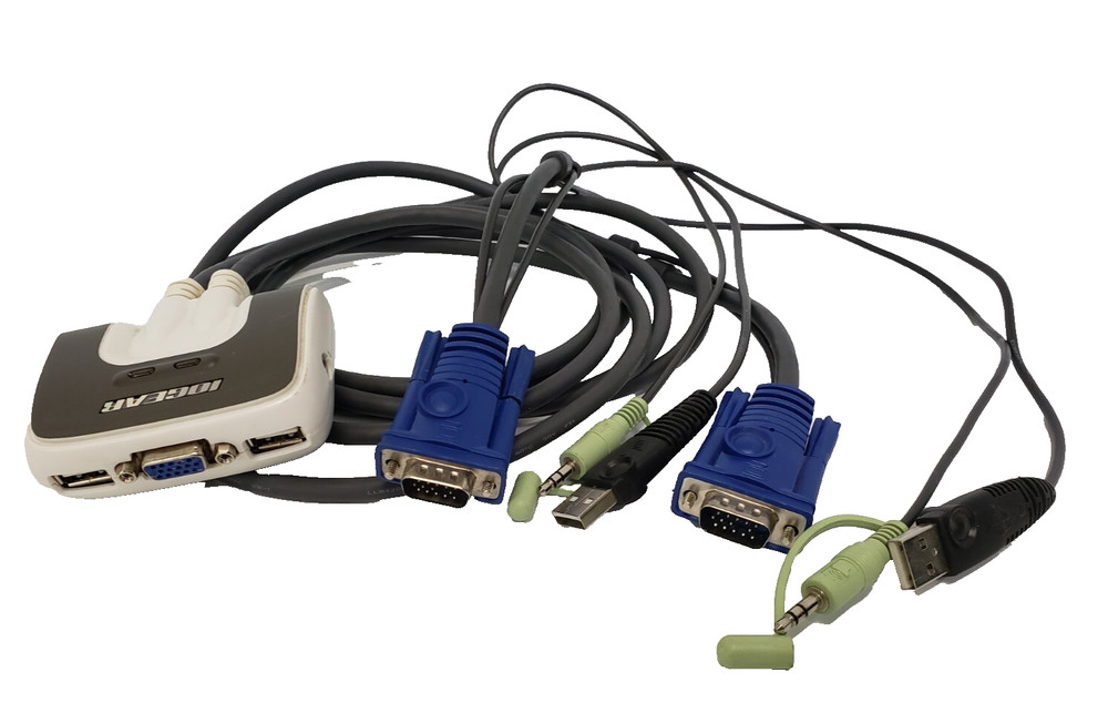 IOGEAR 2-Port VGA USB Compact KVM Switch Box - GCS632U