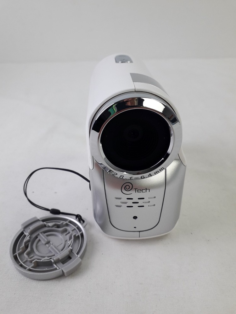 e Tech DIG-850XS Video Camera White - UNTESTED F2