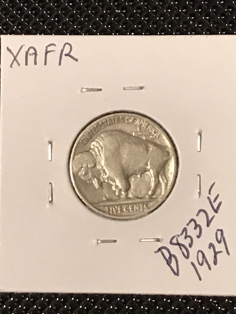 1929 Buffalo nickel VF