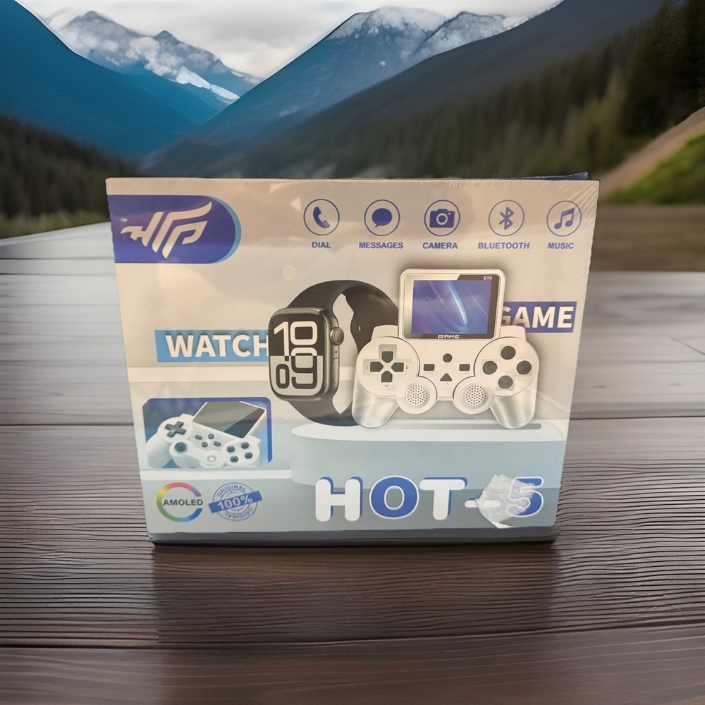 Amoled Hot-5 Watch & Game (520 Games)