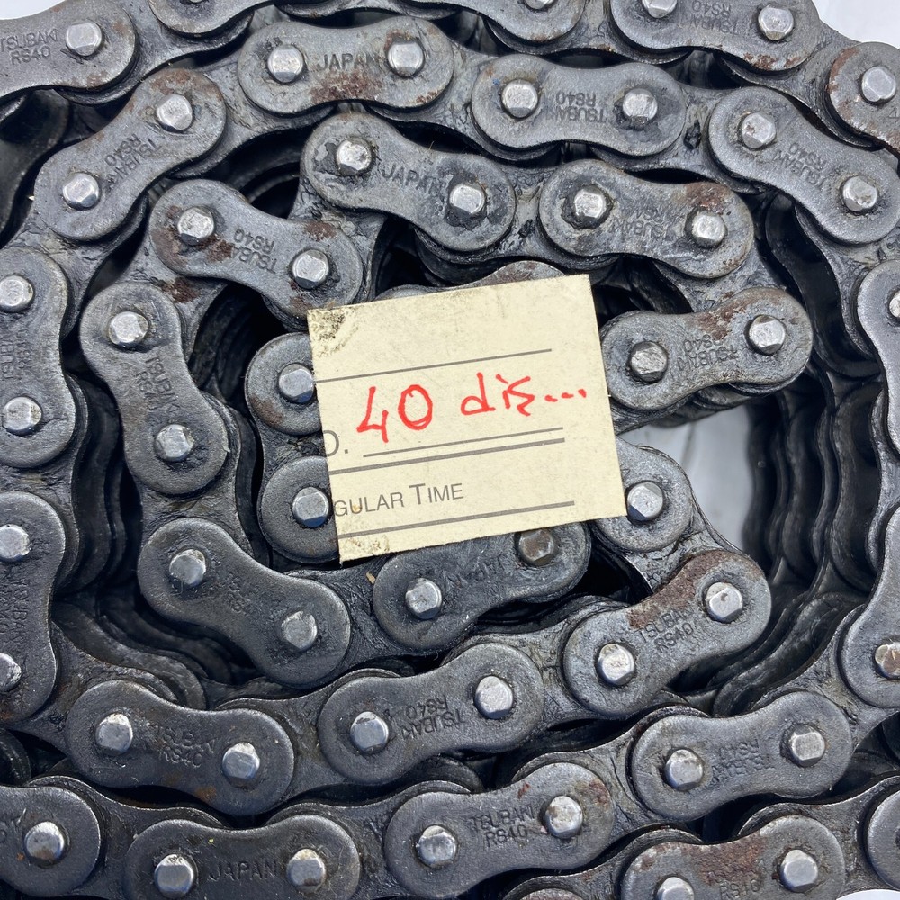 TSUBAKI RS40 ROLLER CHAIN 40 FEET RS40