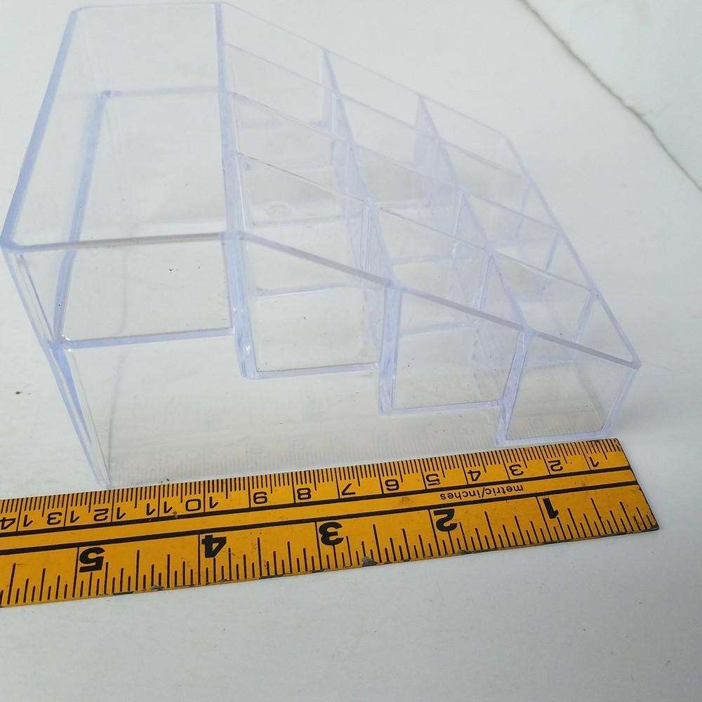 Transparent Jewelry Storage Organizer Case