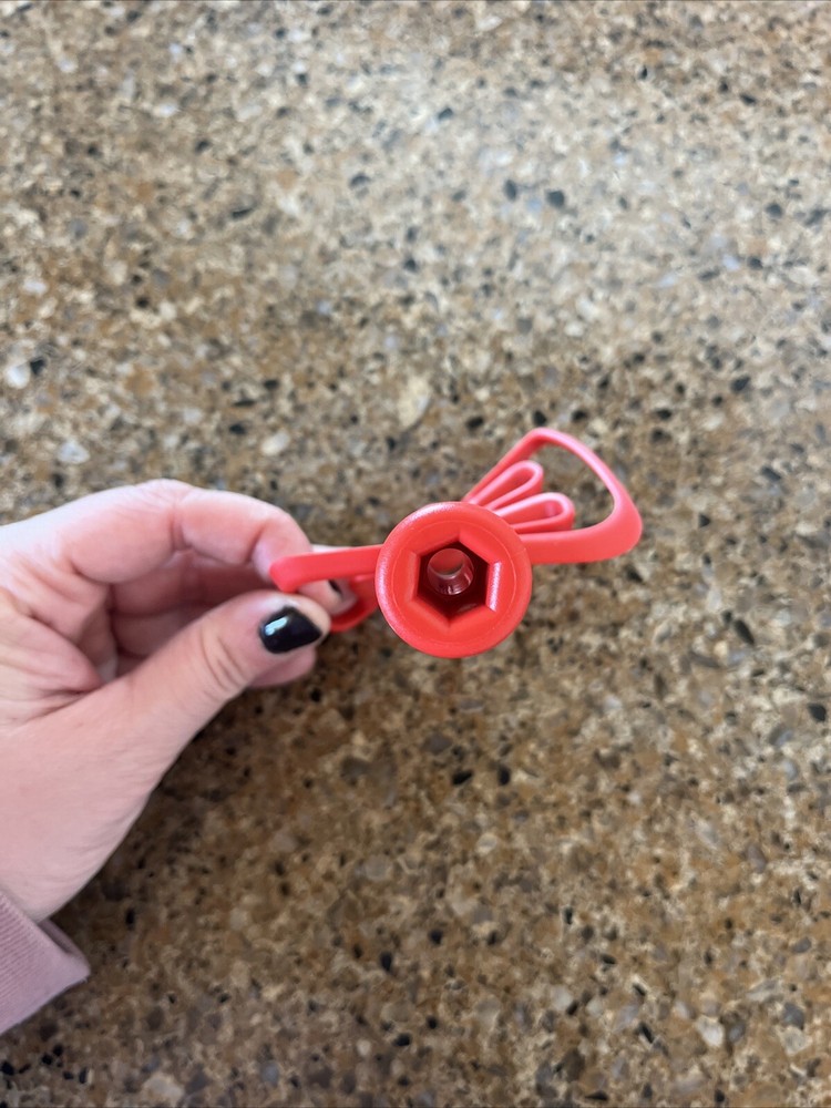 Tupperware POWER CHEF SYSTEM PART red NEW