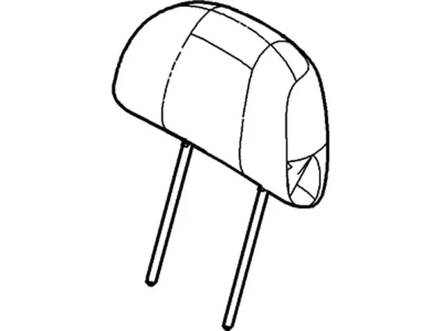 Genuine Ford Head Rest Assembly 8L8Z-78611A08-BE