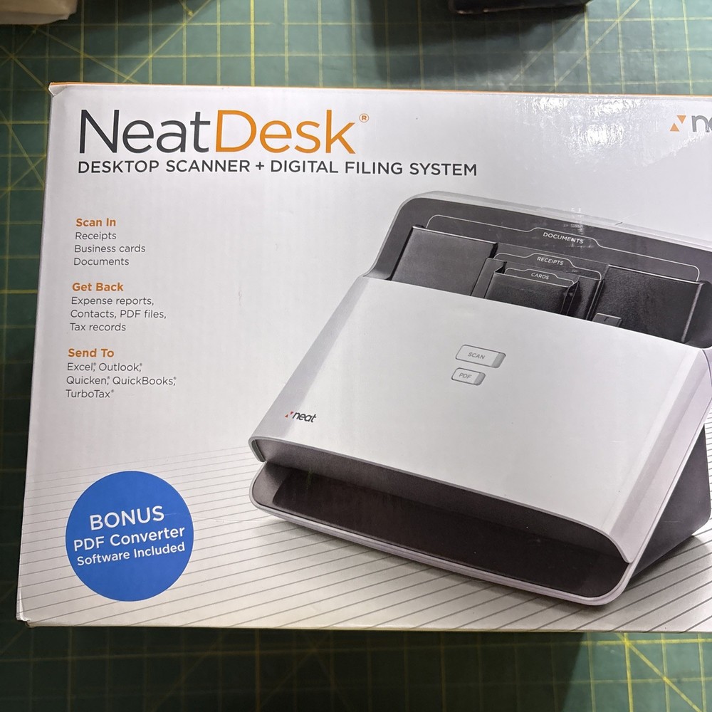 NeatDesk Desktop Scanner and Digital Filing System