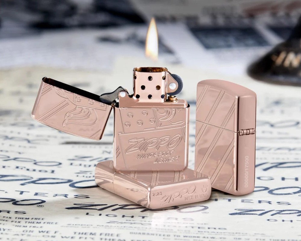 Limited Edition Script Collectible Zippo Lighter (Model # 48768)