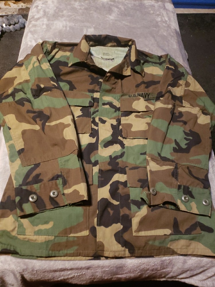 Coat Woodland Camouflage Pattern Combat Medium Regular 1995