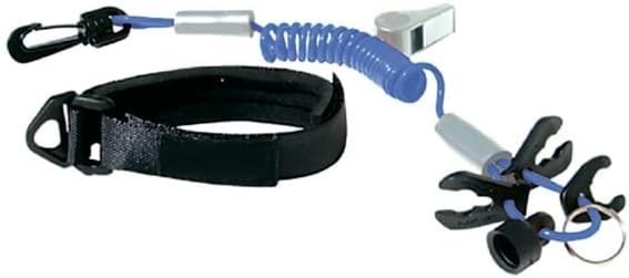 Seachoice Ultimate Safe Lanyard Blue/Silver