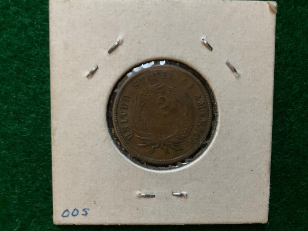 1865 Two Cent Piece - T30
