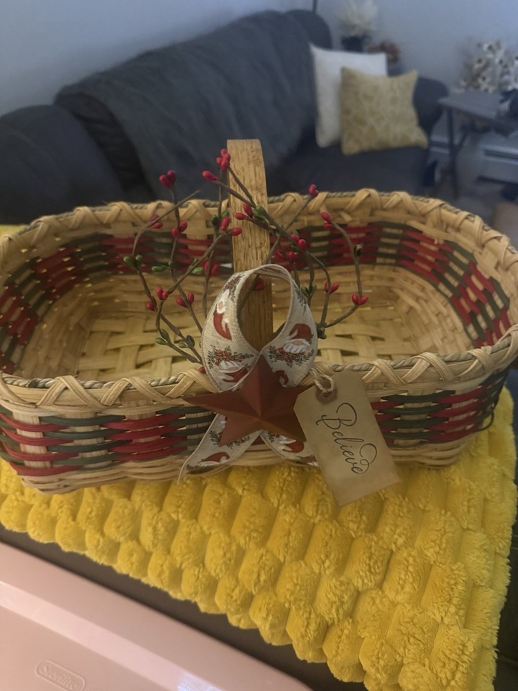 Handmade Christmas Basket