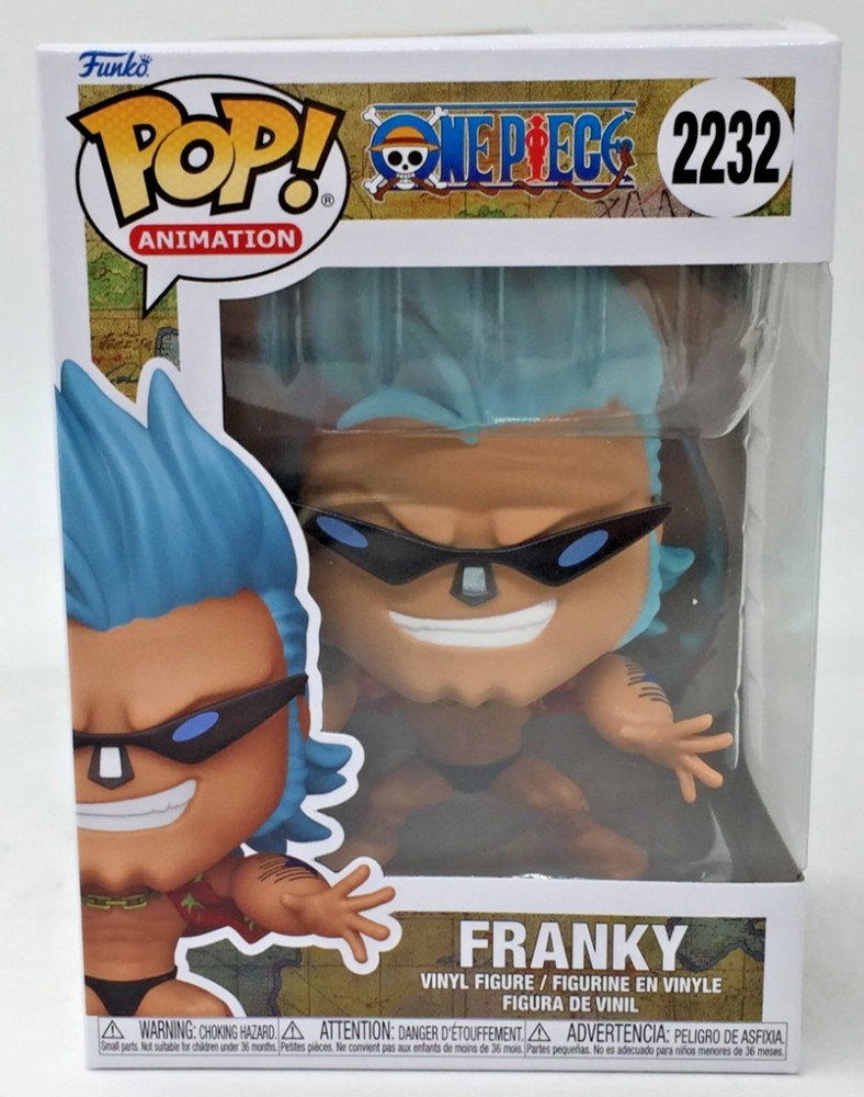 Funko Pop! One Piece Franky #2232 Refresh With Pop Protector
