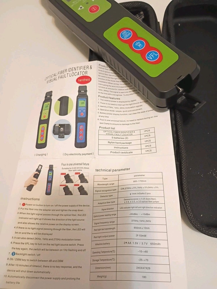 fiber optic traffic identifier