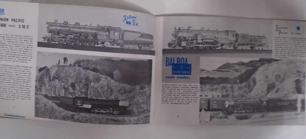 BALBOA SCALE MODELS 1967 CATALOG THIRD EDITION & PRICE LIST