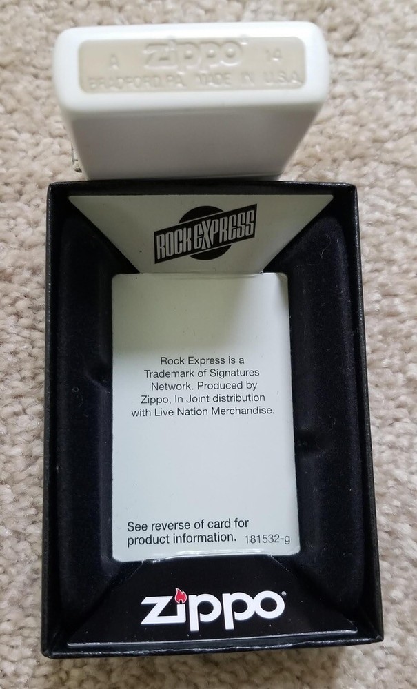 ZIPPO JOHN LENNON WHITE MATTE 2014 LIGHTER