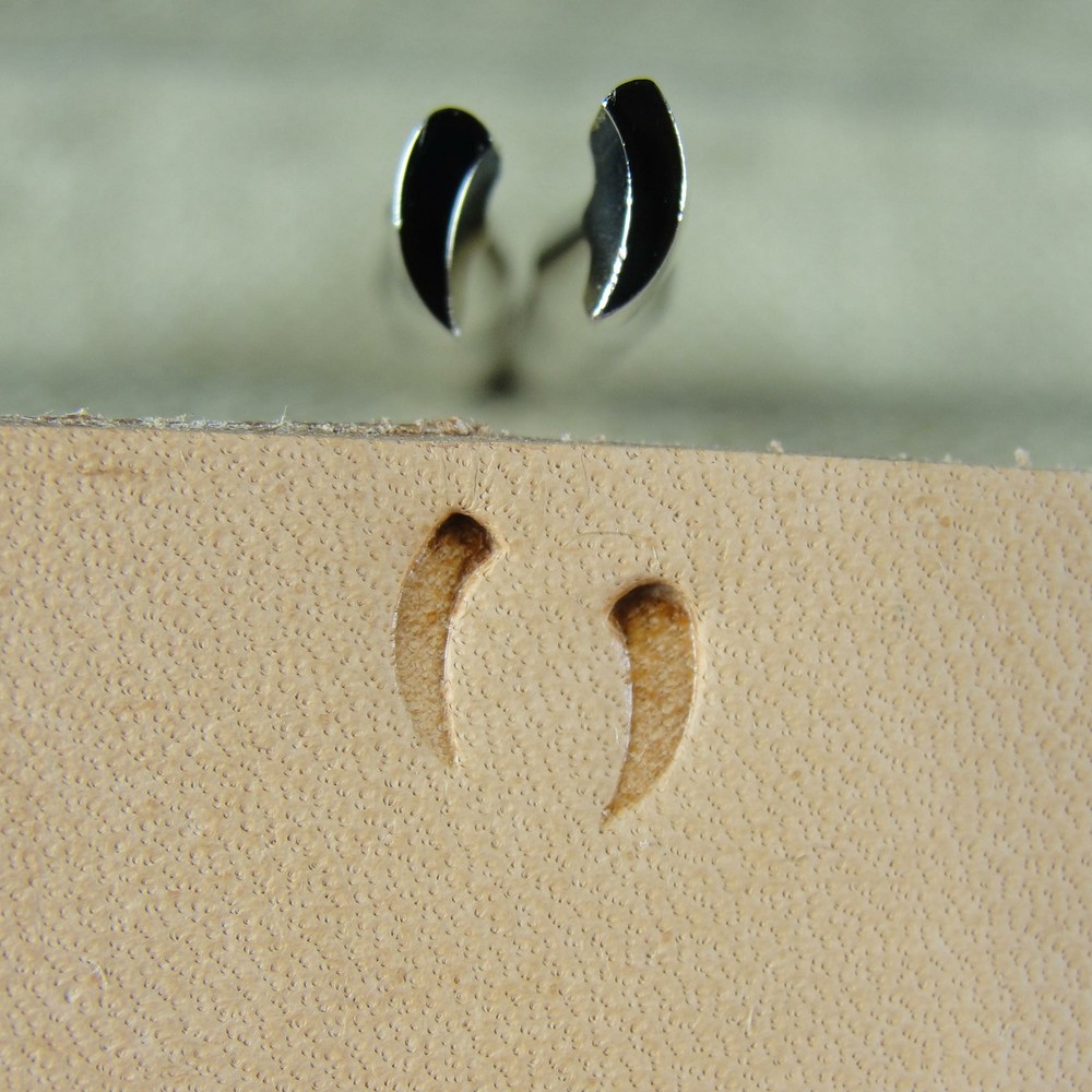 Leather Stamping Tools - #H903/H904 Curved Stop Set