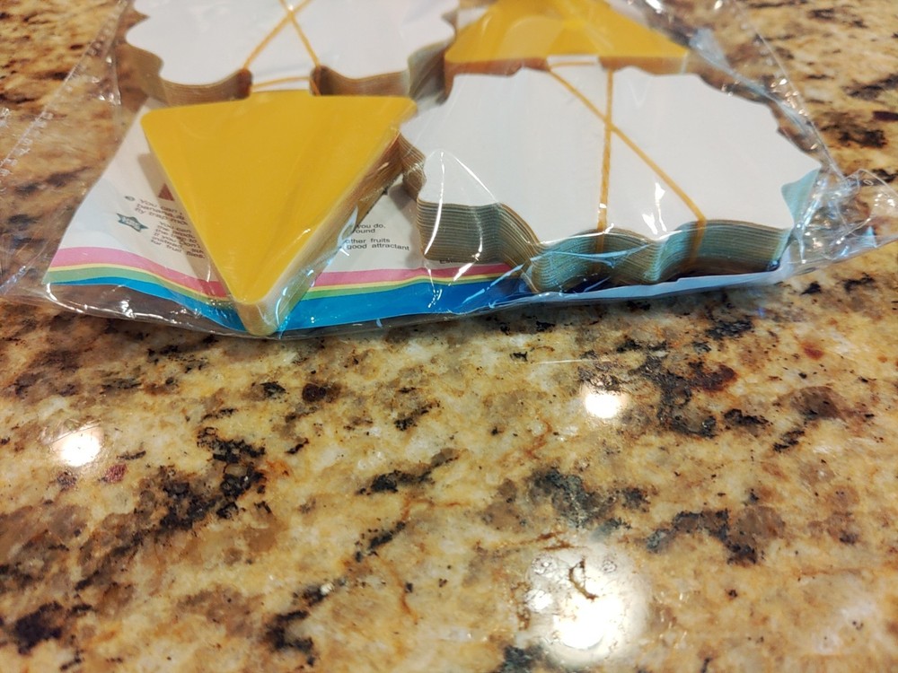 FRUIT FLY STICKY TRAPS 5 X 3 36 PACK