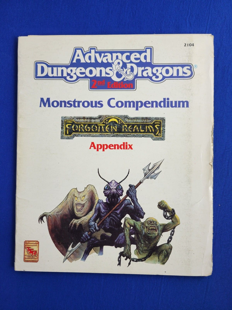 Monstrous Compendium Forgotten Realms Appendix - AD&D MC3 2104