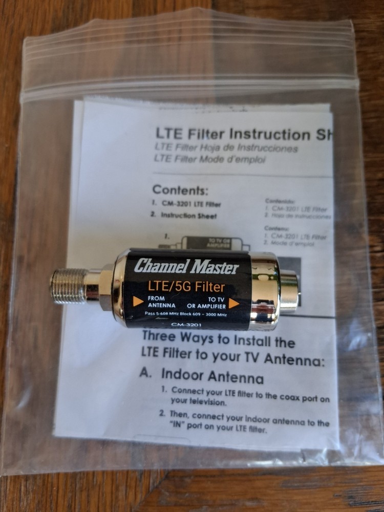 Channel Master CM-3201 LTE Filter