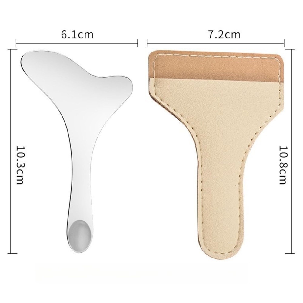 Stainless Steel Makeup Template Guide for Makeup Application - 2 PACK