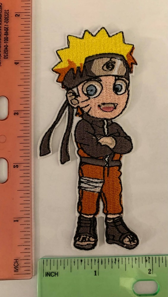 Naruto Iron-on Embroidered Hard Rock Band Patch #463