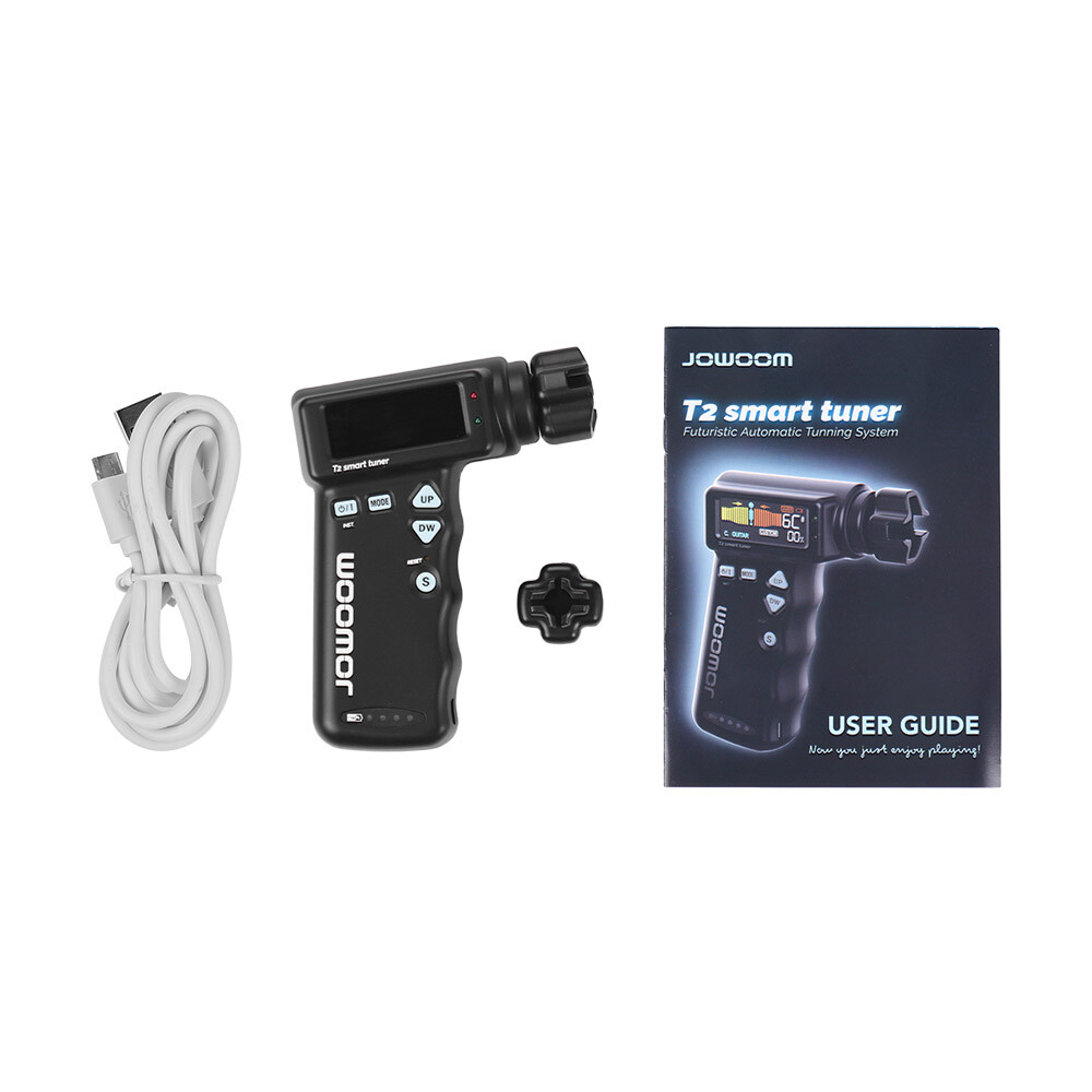 JOWOOM T2 Automatic Smart Tuner Peg String Winder 3 Tuning Modes Rechargeable