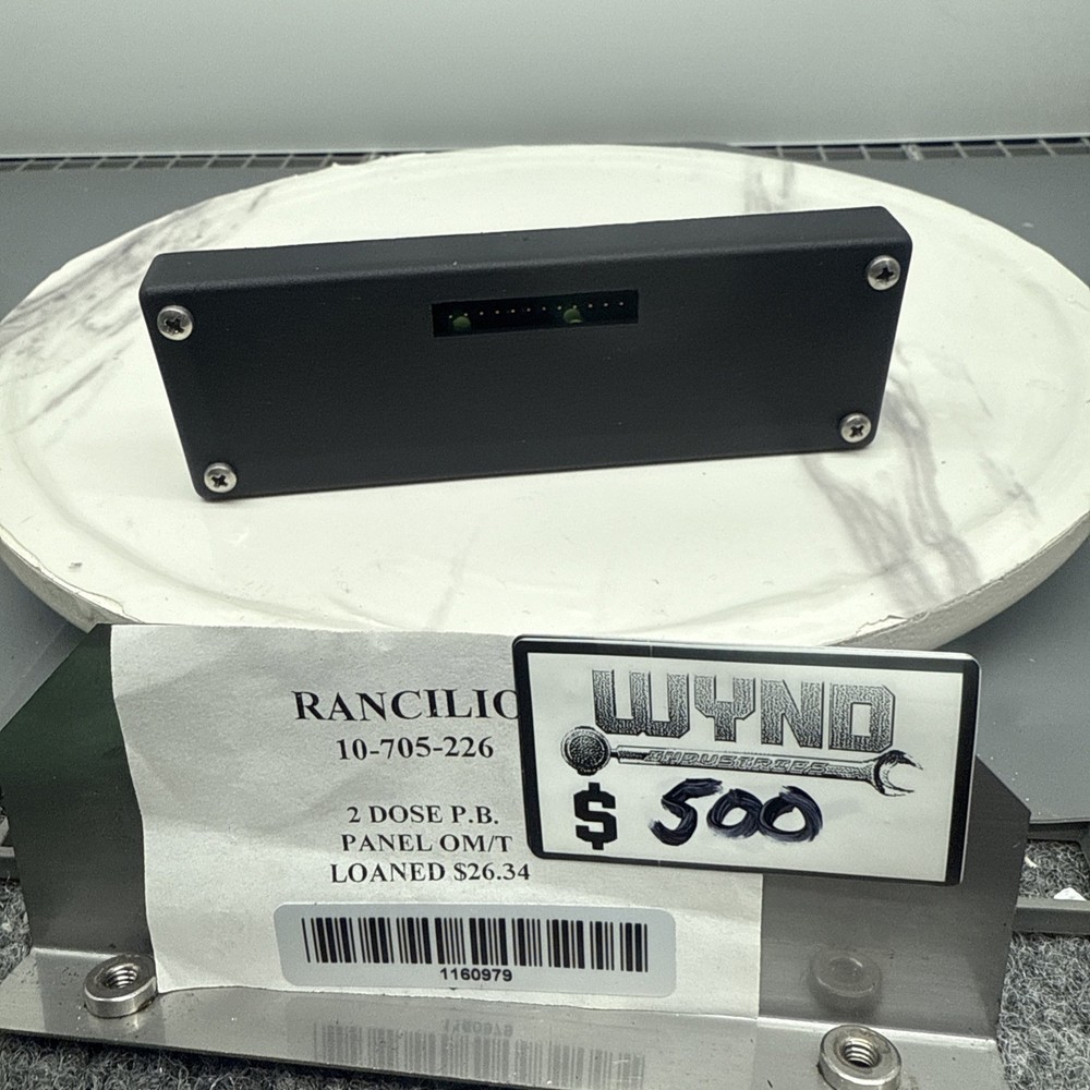 (NEW) Rancilio Touch Panel 5 Button Part # 10705226