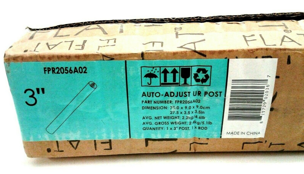 FLATTECH AUTO ADJUST UR POST FPR2056A02 3" 27.5"x 3.5"x 3.5"