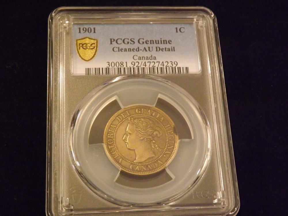 1901     1C                 Canada        PCGS  AU