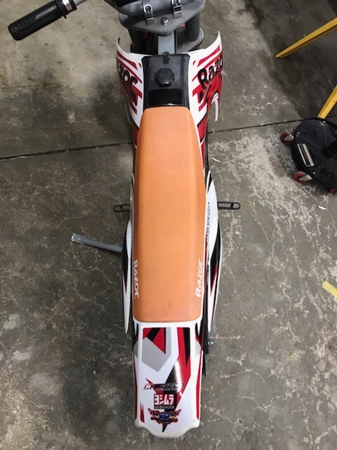 Razor SX500 graphics kit decals THICK AND HIGH GLOSS