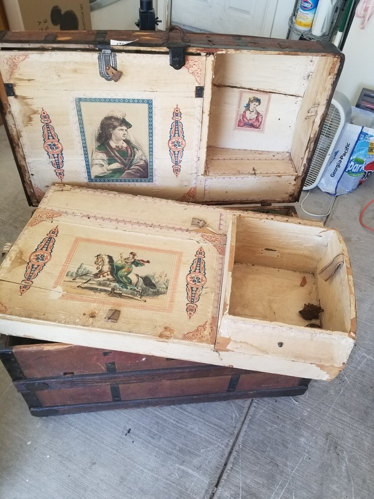 Antique Trunk (Coach) 1880's